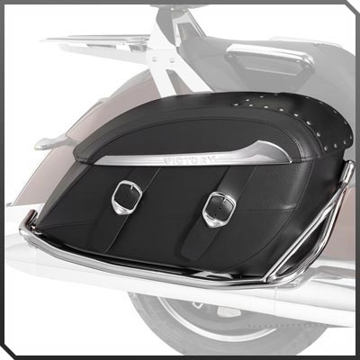 victory cross roads saddlebags